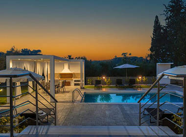 Planos, Tsilivi - Johnnys White Luxury Villa фото 3